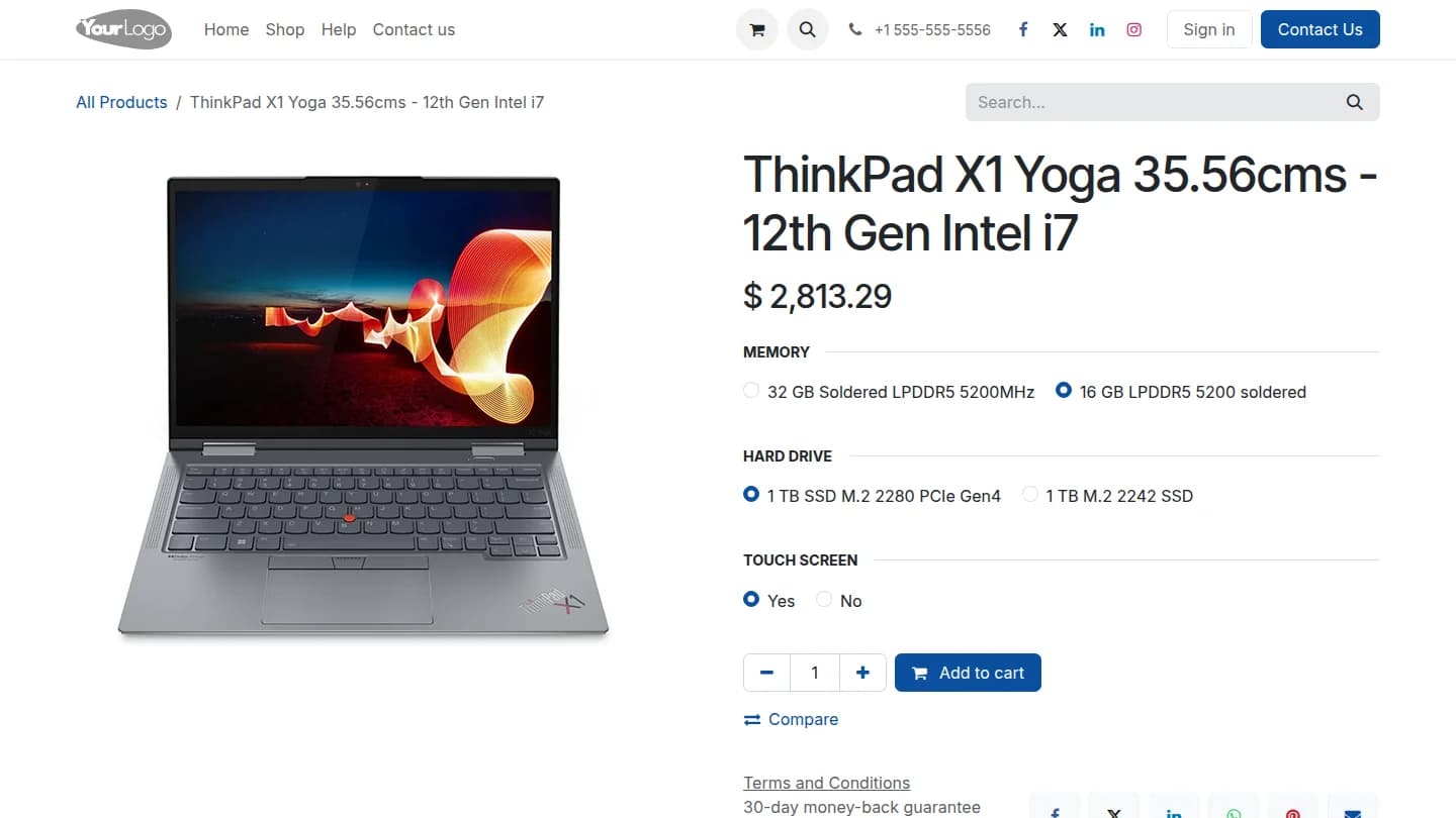 IT eCommerce Product