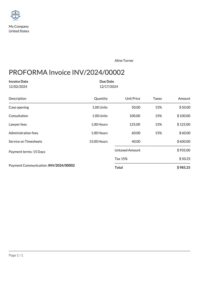 Invoice