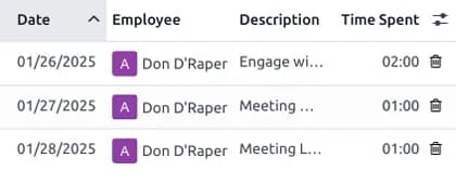 Timesheets